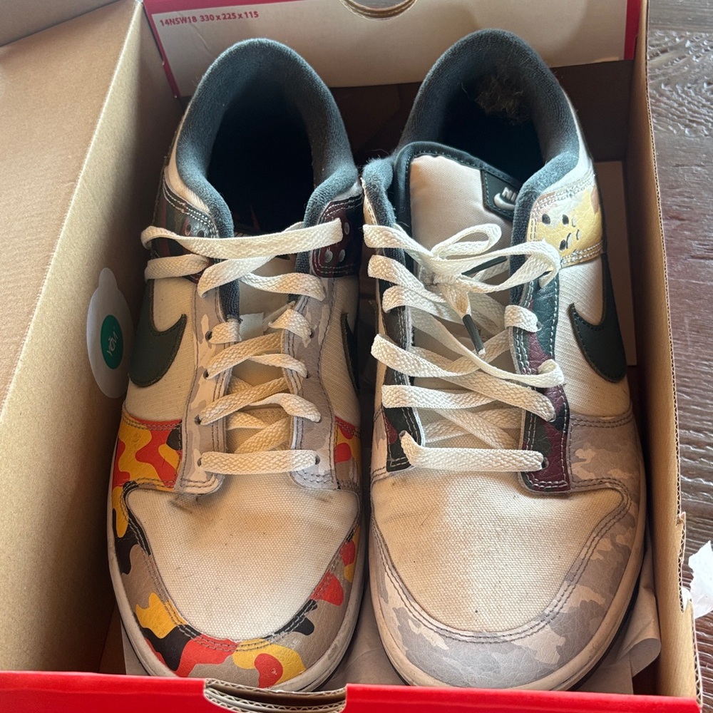 Nike Multicolor Graphic Sneakers